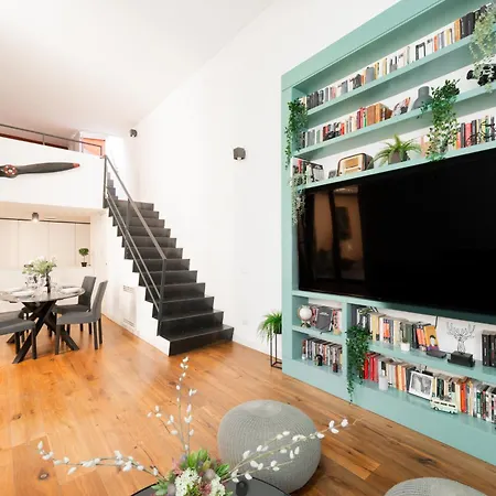 Loft Terrace Scala Lägenhet Rom
