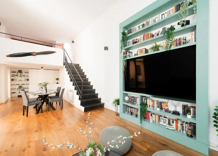 Loft Terrace Scala Lägenhet Rom